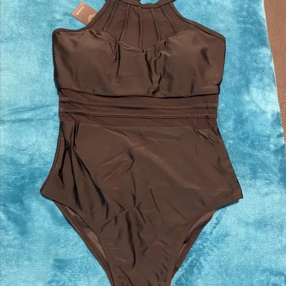 NWT Size L Relleciga One Piece Tummi Control Swimsuit - Picture 9 of 13